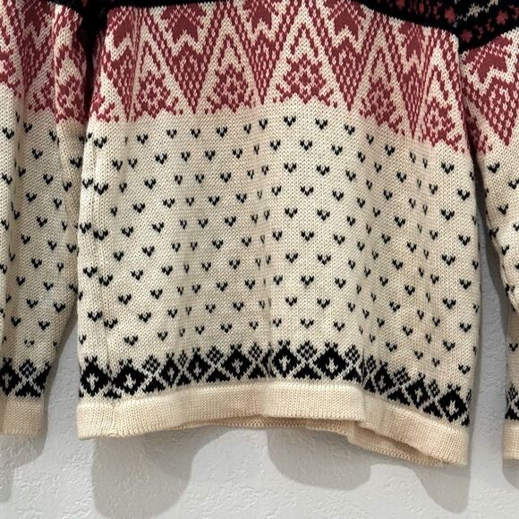 Disegna Men’s Norwegian D’Italia Alpine Pure Wool Sweater Size Small - Picture 6 of 12